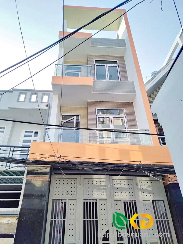 Bán nhà 3 lầu mới 100% hẻm 1135 Huỳnh Tấn Phát quận 7.